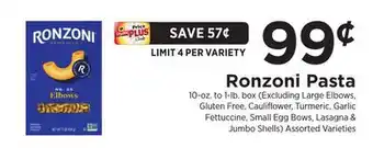 ShopRite Pasta offer