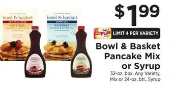 ShopRite Pancake Mix or Syrup offer