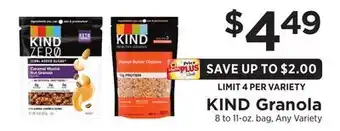 ShopRite Granola offer