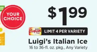 ShopRite Italian Ice offer