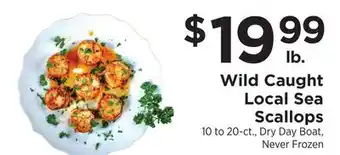 ShopRite Wild Caught Local Sea Scallops offer