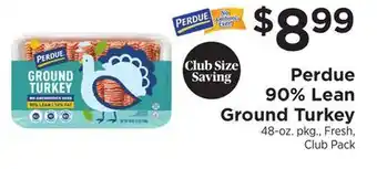 ShopRite 90% Lean Ground Turkey offer