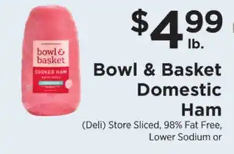 ShopRite Domestic Ham offer