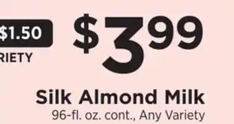 ShopRite Almond Milk offer