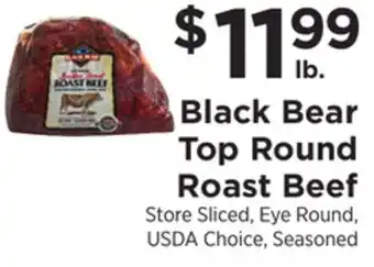 ShopRite Top Round Roast Beef offer