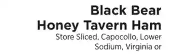 ShopRite Honey Tavern Ham offer