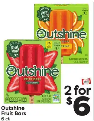 Weis Markets Outshine Fruit Bars offer