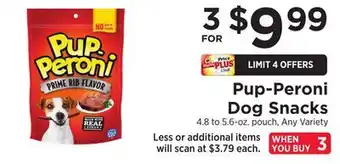 ShopRite Dog Snacks offer