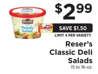 ShopRite Classic Deli Salads offer