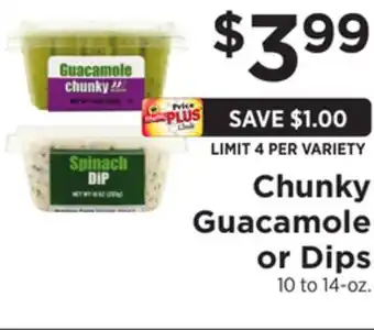 ShopRite Guacamole or Dips offer