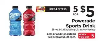 ShopRite Sports Drink offer