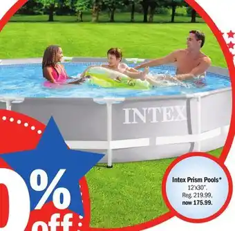 Meijer Intex Prism Pools offer