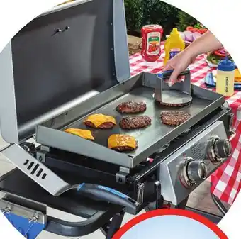 Meijer Razor 2 Burner Portable Gas Griddle with Cart offer