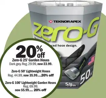 Meijer Zero-G 25' Garden Hoses offer