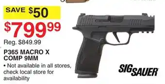 Dunham's Sports SIG SAUER P365 MACRO X COMP 9MM offer