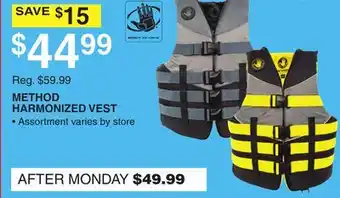 Dunham's Sports METHOD HARMONIZED VEST offer