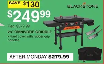 Dunham's Sports BLACK STONE 28 OMNIVORE GRIDDLE offer