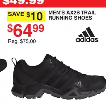 Dunham's Sports ADIDAS MEN'S AX2S TRAIL RUNNING SHOES offer