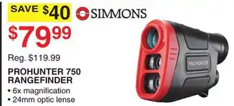 Dunham's Sports PROHUNTER 750 RANGEFINDER offer
