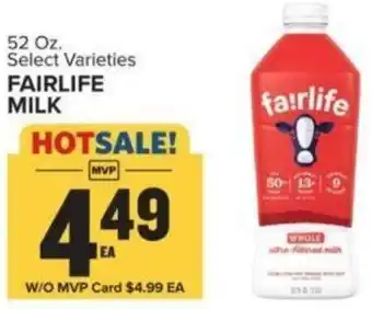 Food Lion FAIRLIFE MILK offer