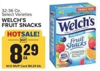 Food Lion WELCH'S FRUIT SNACKS offer