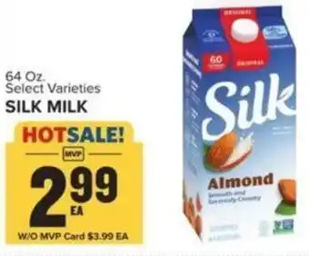 Food Lion SILK MILK offer