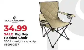 Runnings Big Boy Padded Chair offer