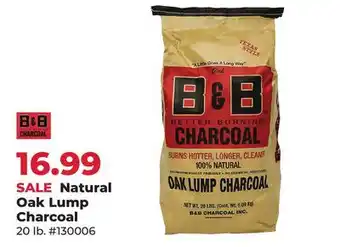 Runnings B&B Natural Oak Lump Charcoal offer