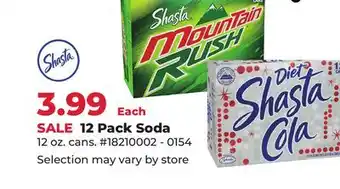 Runnings 12 Pack Soda offer
