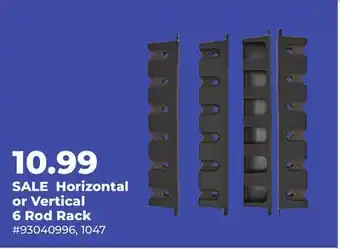 Runnings Horizontal or Vertical 6 Rod Rack offer