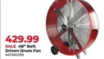 Runnings 48 Belt Driven Drum Fan offer