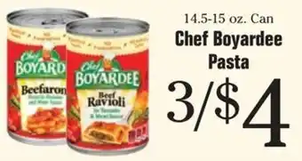 Morton Williams Chef Boyardee Pasta offer