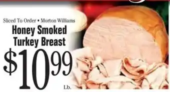 Morton Williams Honey Smoked Turkey Breast offer