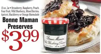 Morton Williams Bonne Maman Preserves offer