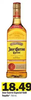 Meijer Jose Cuervo Especial Gold Tequila offer
