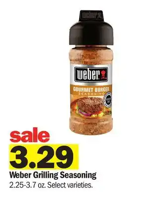Meijer Weber Grilling Seasoning offer