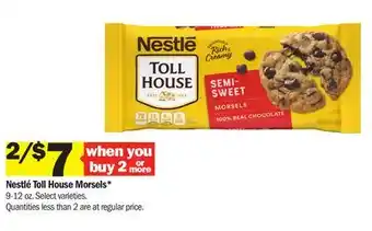 Meijer Nestlé Toll House Morsels offer