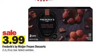 Meijer Frederik's by Meijer Frozen Desserts offer