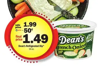 Meijer Dean's Refrigerated Dip offer