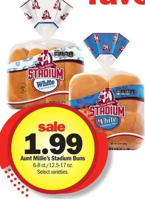 Meijer Aunt Millie's Stadium Buns offer