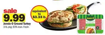 Meijer Jennie-O Ground Turkey offer