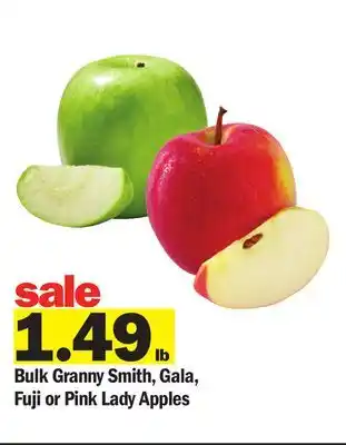 Meijer Bulk Granny Smith, Gala, Fuji or Pink Lady Apples offer