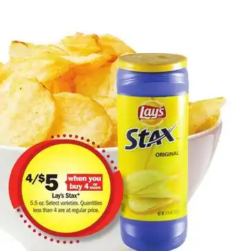 Meijer Lay's Stax offer