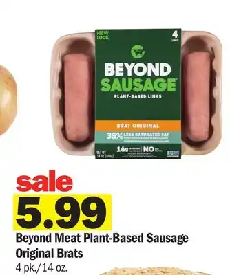 Meijer Beyond Meat Plant-Based Sausage Original Brats offer