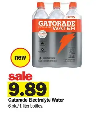 Meijer Gatorade Electrolyte Water offer