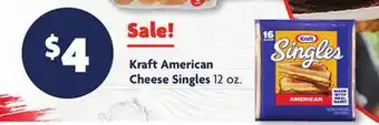 Family Dollar Kraft American Cheese Singles offer