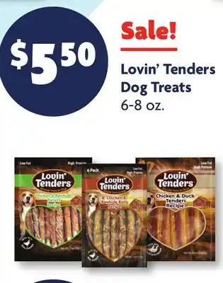 Family Dollar Lovin' Tenders Dog Treats offer
