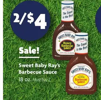 Family Dollar Sweet Baby Ray's Barbecue Sauce offer