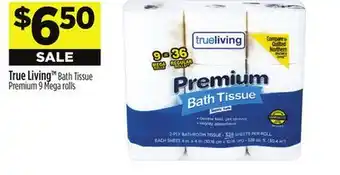 Dollar General True Living Bath Tissue Premium offer