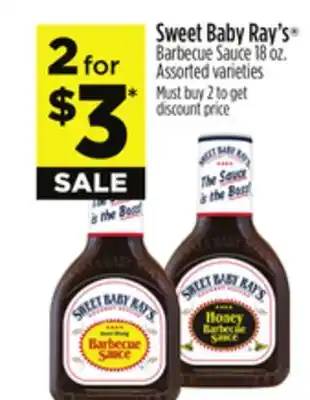 Dollar General Sweet Baby Ray's Barbecue Sauce offer